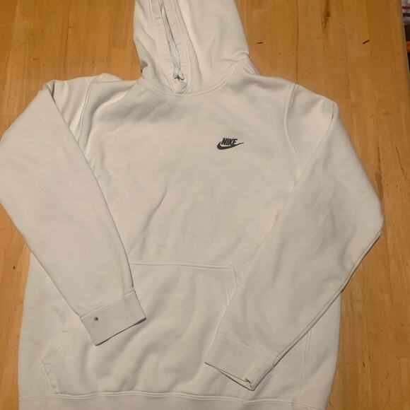 Nike Other - Nike White Hoodie Men’s Large
